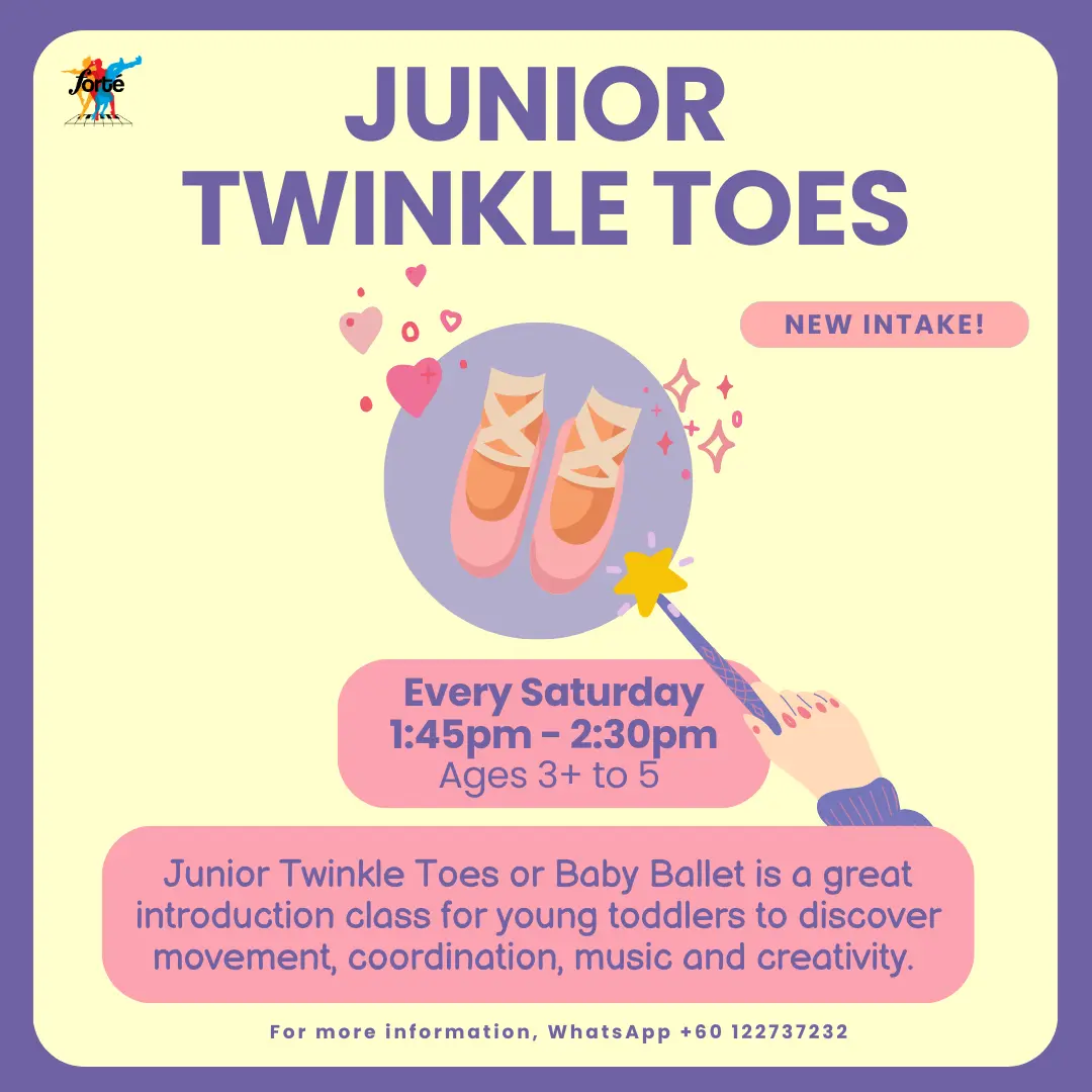 Forte Performing Arts Vocal Junior Twinkle Toes