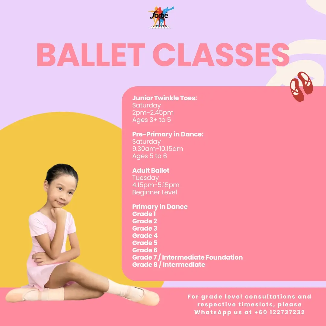 Forte Performing Arts - Ballet Classes