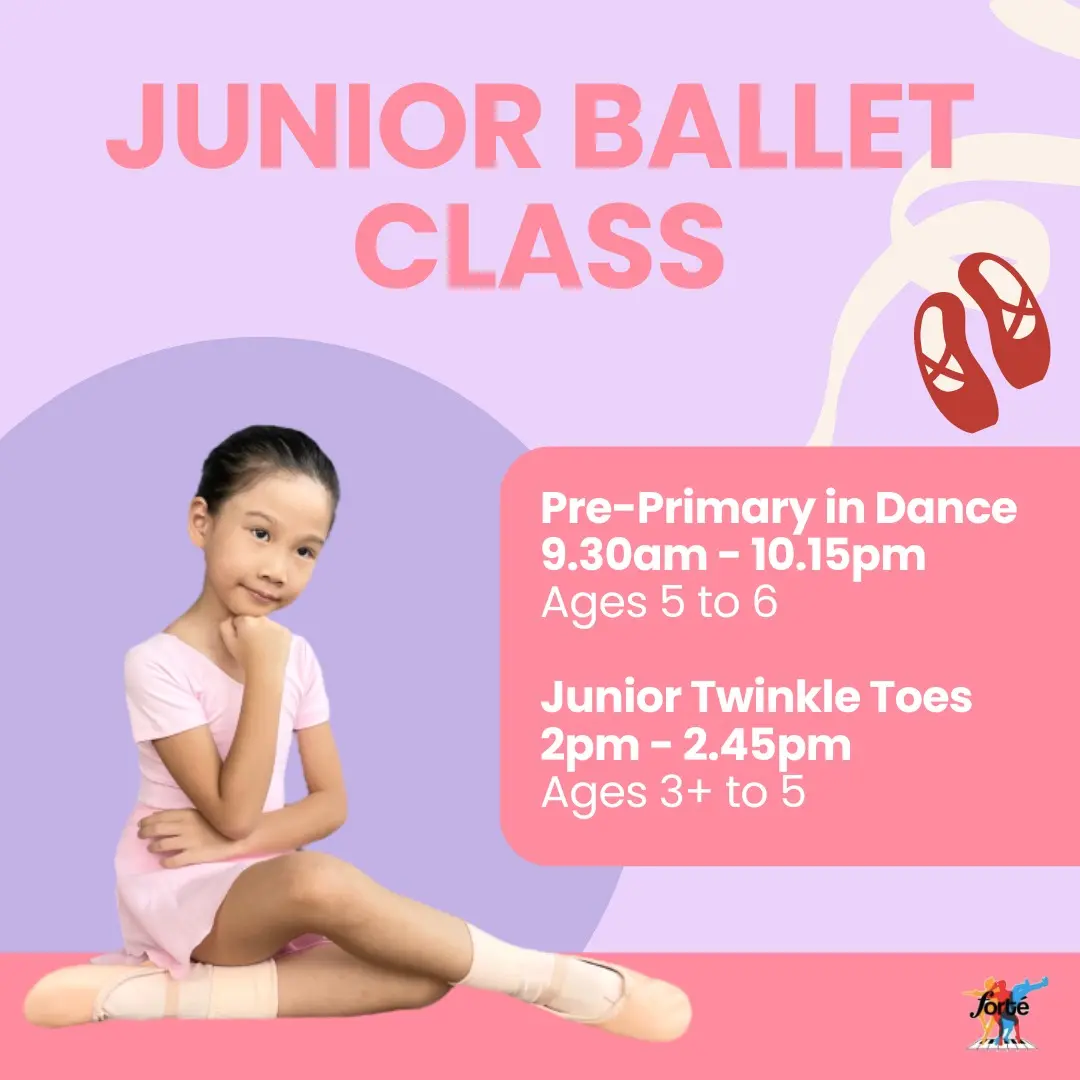 Forte Performing Arts - Junior Ballet Classes